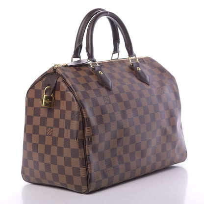Louis Vuitton Damier Ebene Speedy 30 3 of 10