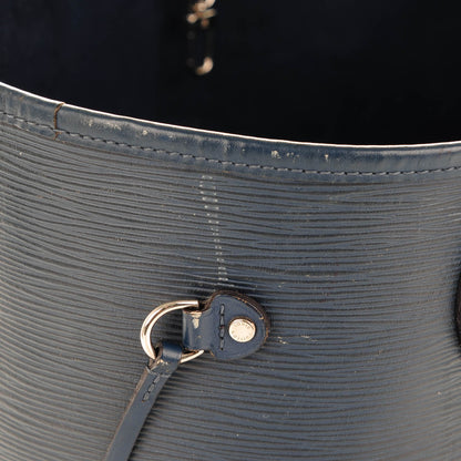 Louis Vuitton Epi Neverfull MM Indigo 14 of 15