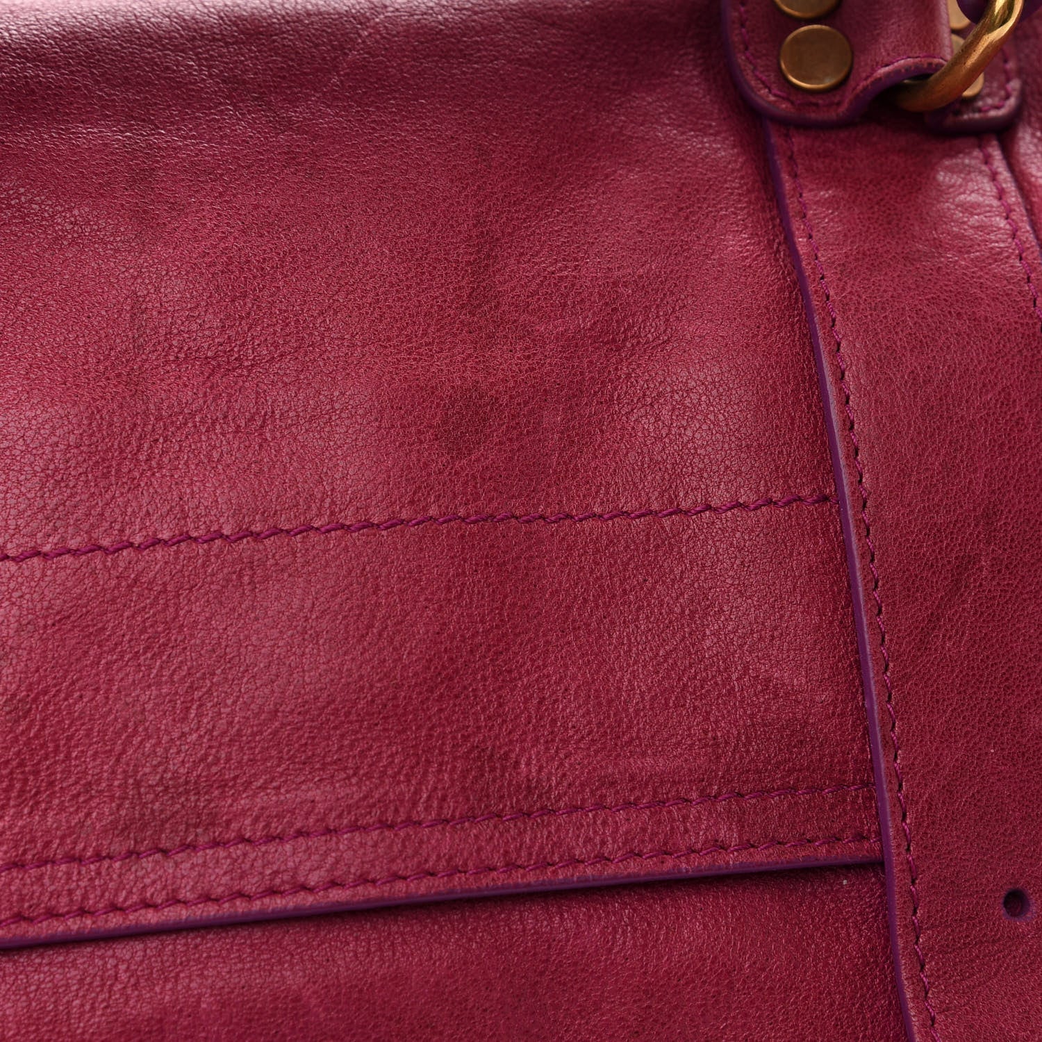 Proenza Schouler Lambskin Medium PS1 Satchel Raspberry 7 of 10