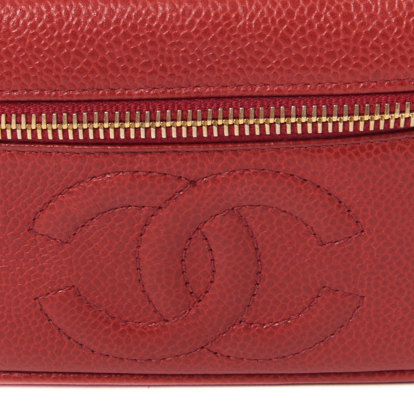 Caviar Vanity Cosmetic Case Red