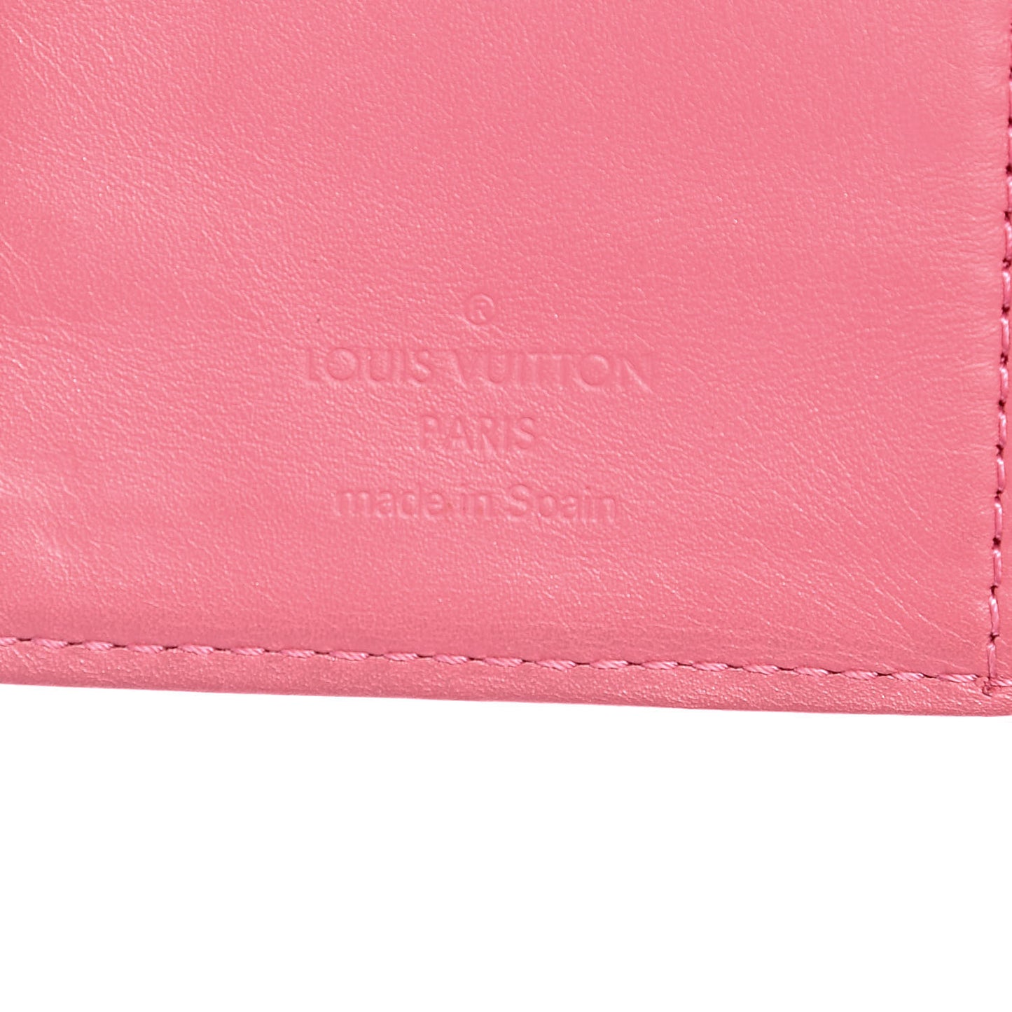 Vernis Small Ring Agenda Cover Framboise