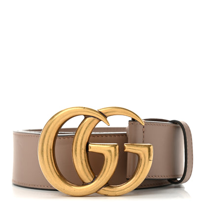 Gucci Calfskin Double G 40mm Belt 70 28 Porcelain Rose 1 of 9