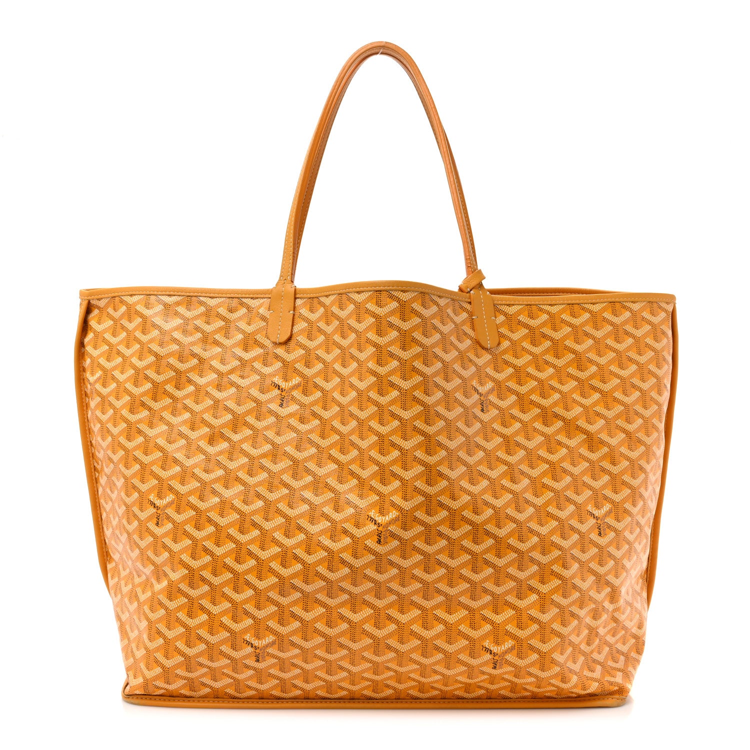 Goyard Goyardine Reversible Anjou GM Yellow 1 of 21