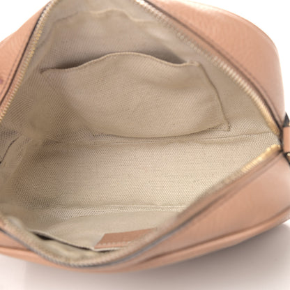 Gucci Pebbled Calfskin Small Soho Disco Bag Camelia 4 of 9