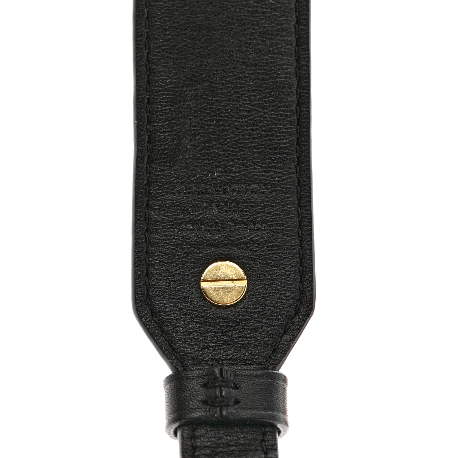 Louis Vuitton Reverse Monogram Bandouliere Shoulder Strap XL Black 3 of 4