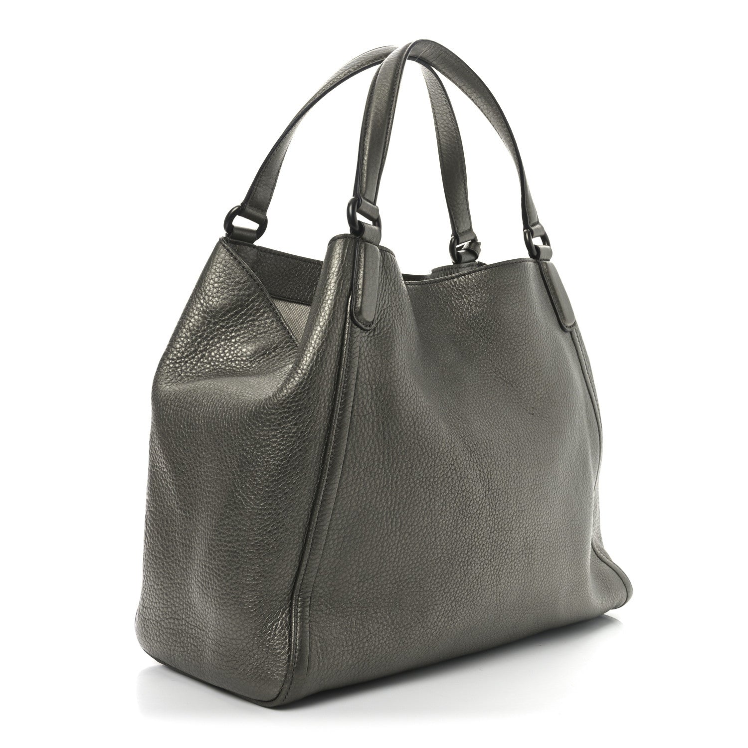 Gucci Metallic Cellarius Calfskin Medium Soho Shoulder Bag Sasso 3 of 10