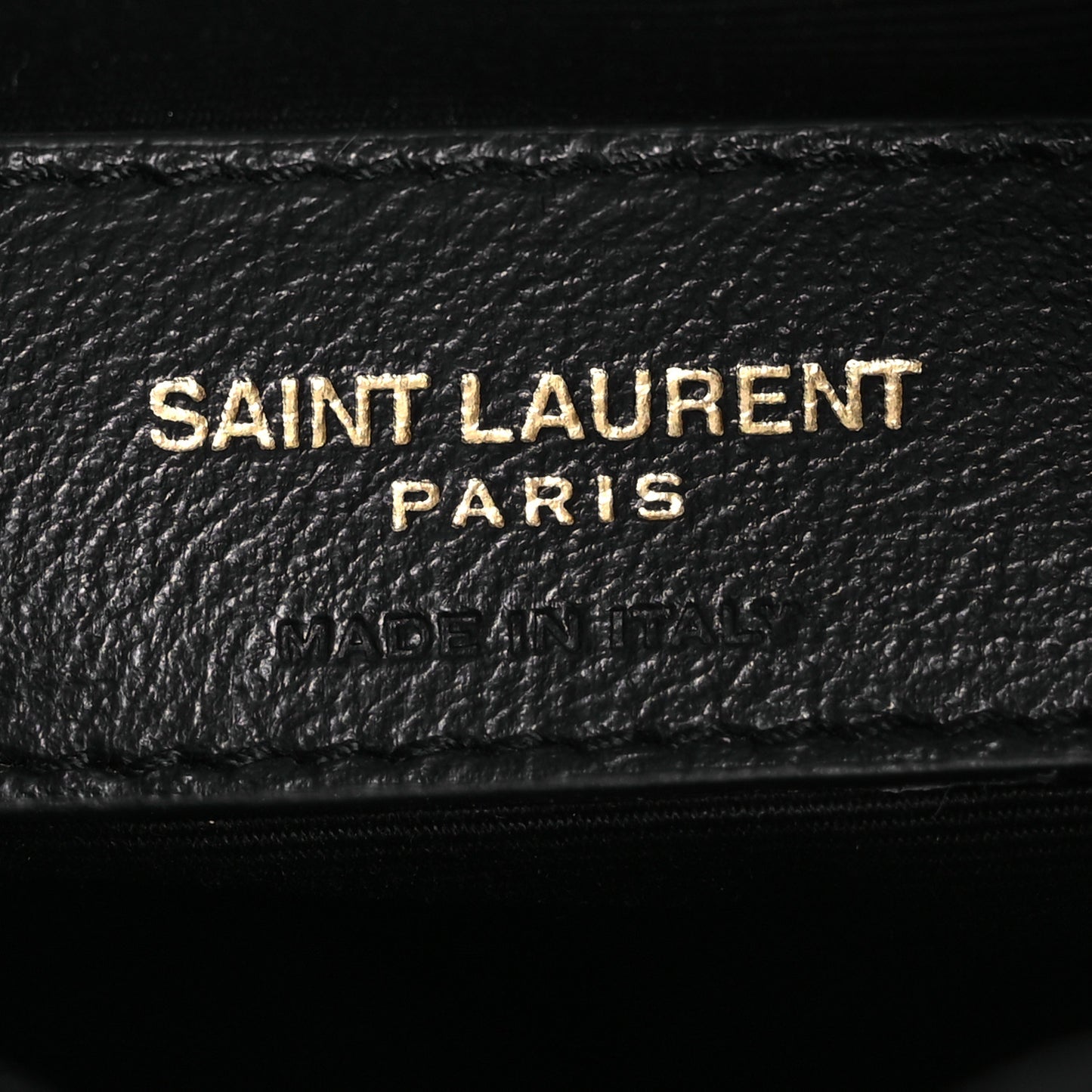 Lambskin Matelasse Monogram Joe Nano Bucket Bag Black