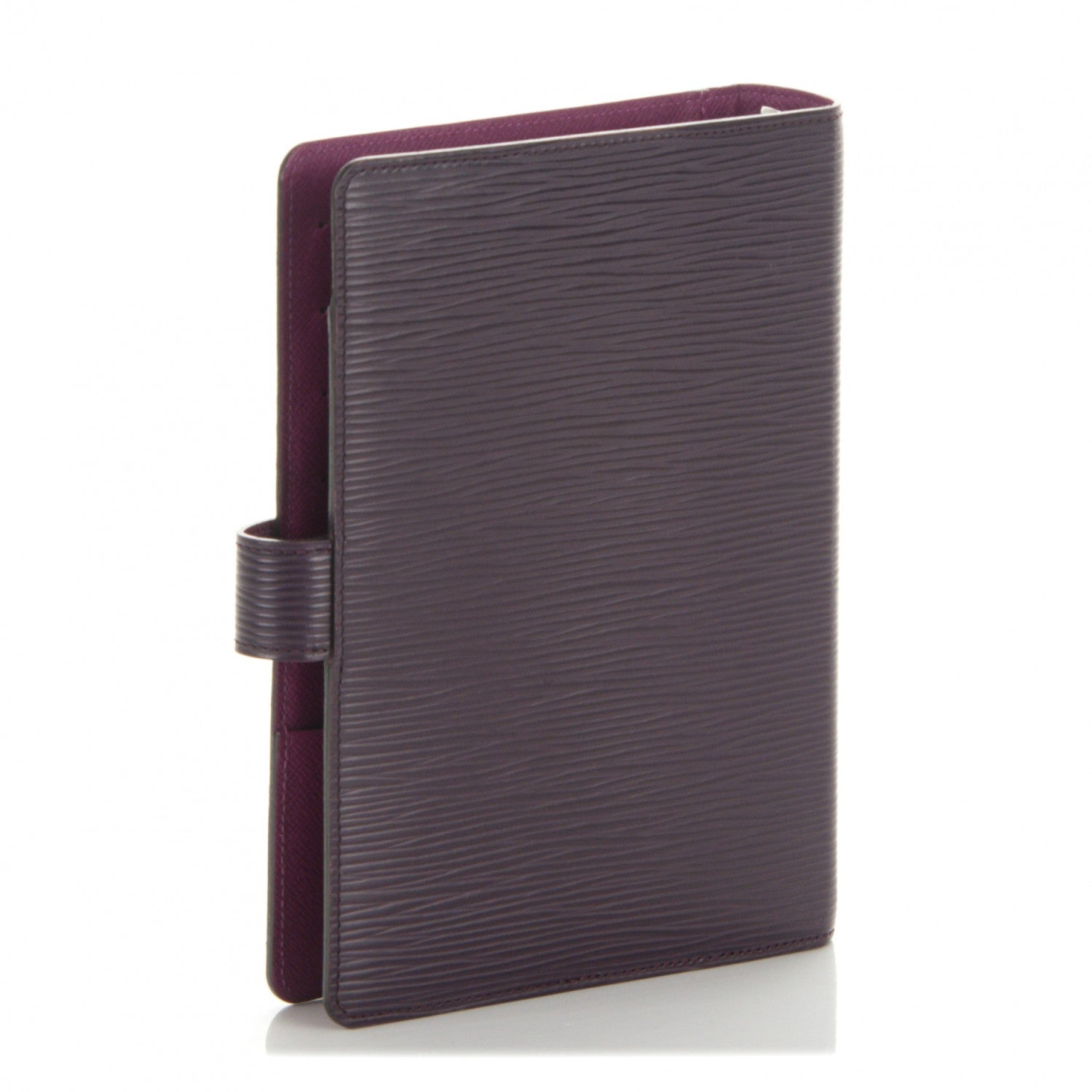 Louis Vuitton Epi Medium Ring Agenda Cover Cassis 3 of 6