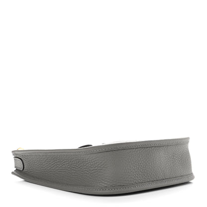 Hermes Taurillon Clemence Evelyne TPM Gris Meyer 3 of 10