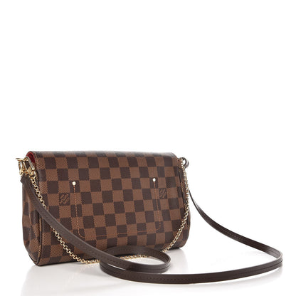 Louis Vuitton Damier Ebene Favorite MM 3 of 8