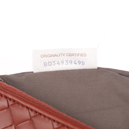 Bottega Veneta Intrecciato VN Portfolio Case Burnt Red 7 of 8
