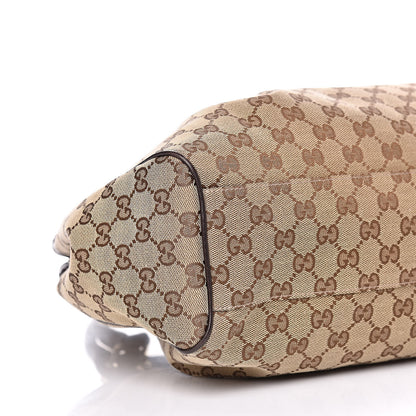 Gucci Monogram Medium Sukey Tote Dark Brown 8 of 9
