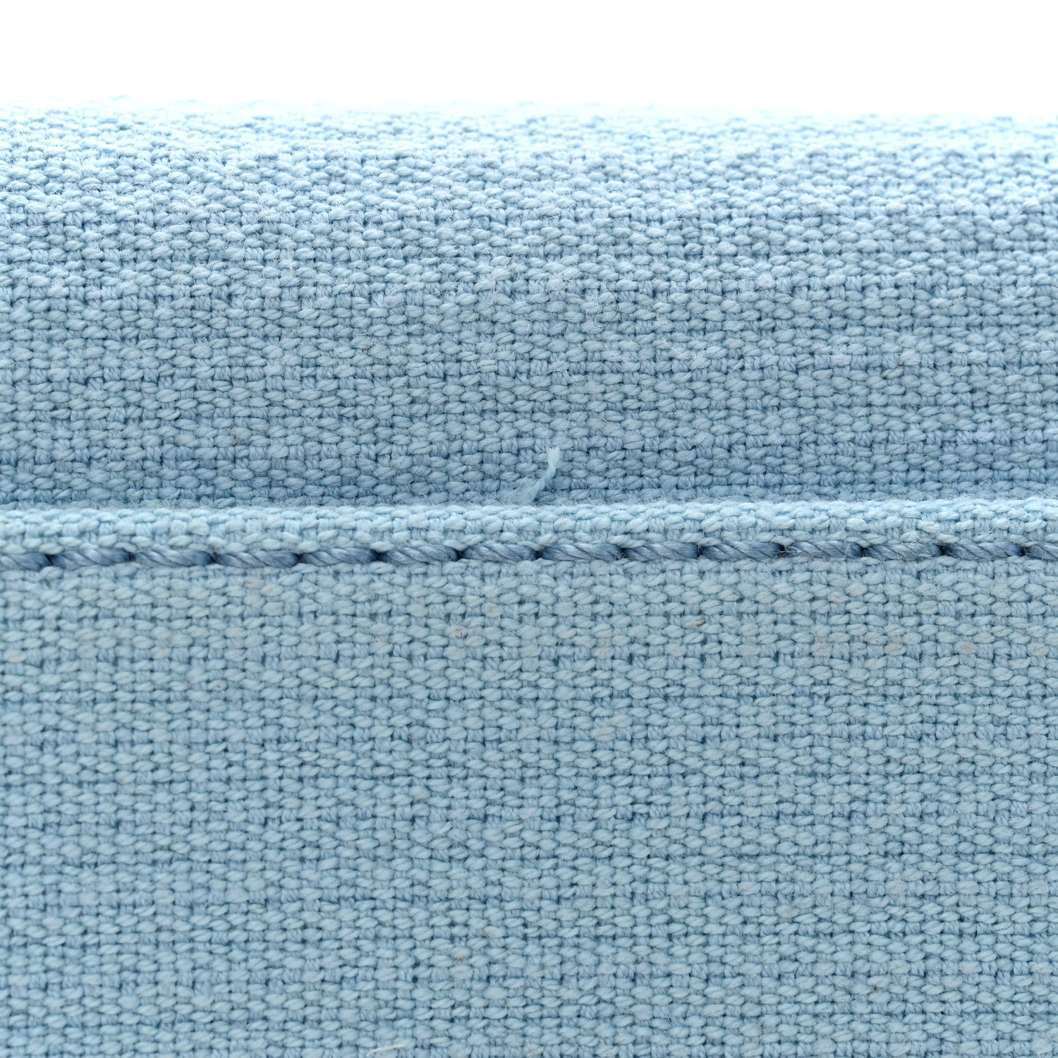 Chanel Mixed Fibers Small Deauville Tote Light Blue 15 of 15