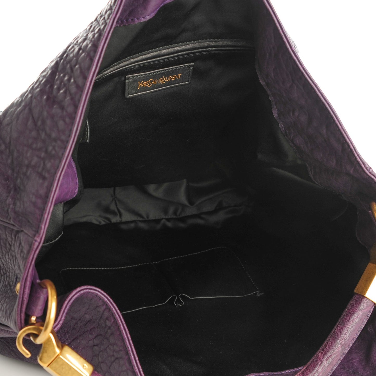 Lambskin Large Roady Hobo Purple
