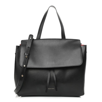 Mansur Gavriel Calfskin Lady Bag Black Flamma 1 of 14