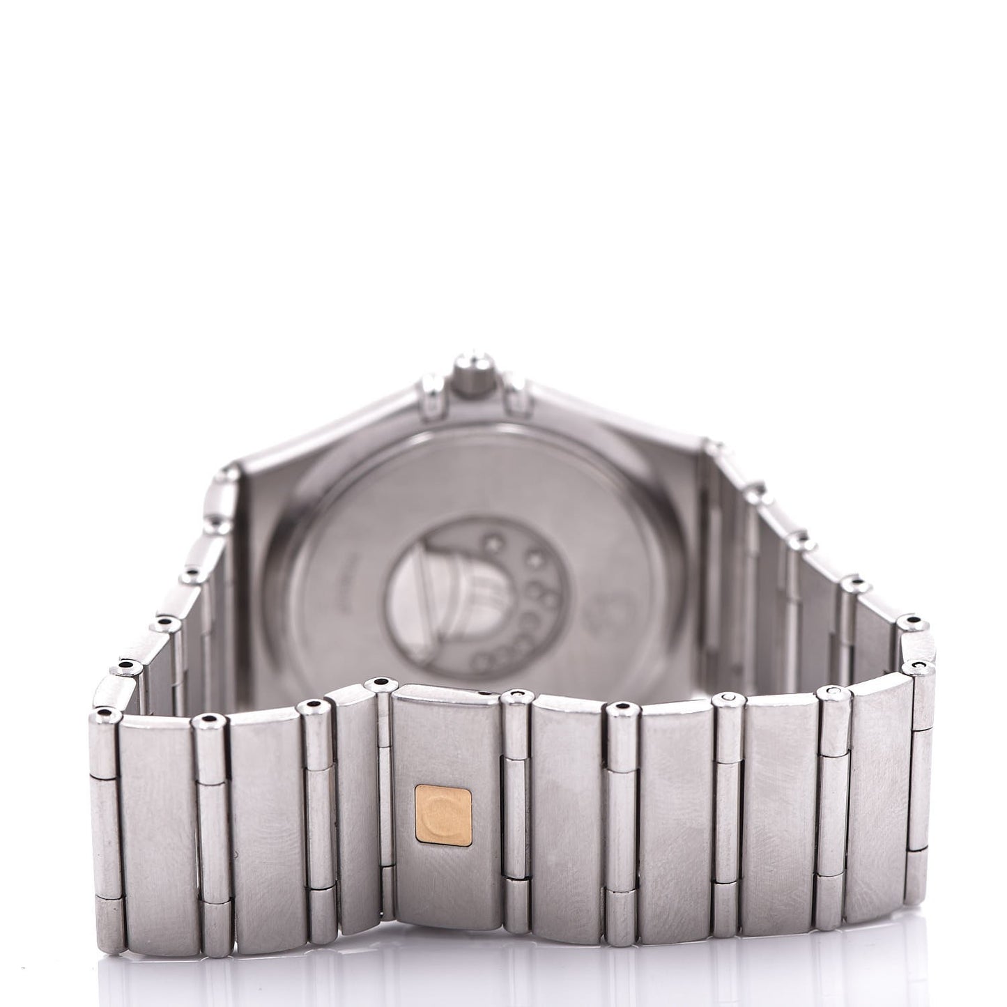 Stainless Steel Diamond Bezel 33mm Constellation Quartz Watch White 1512.30