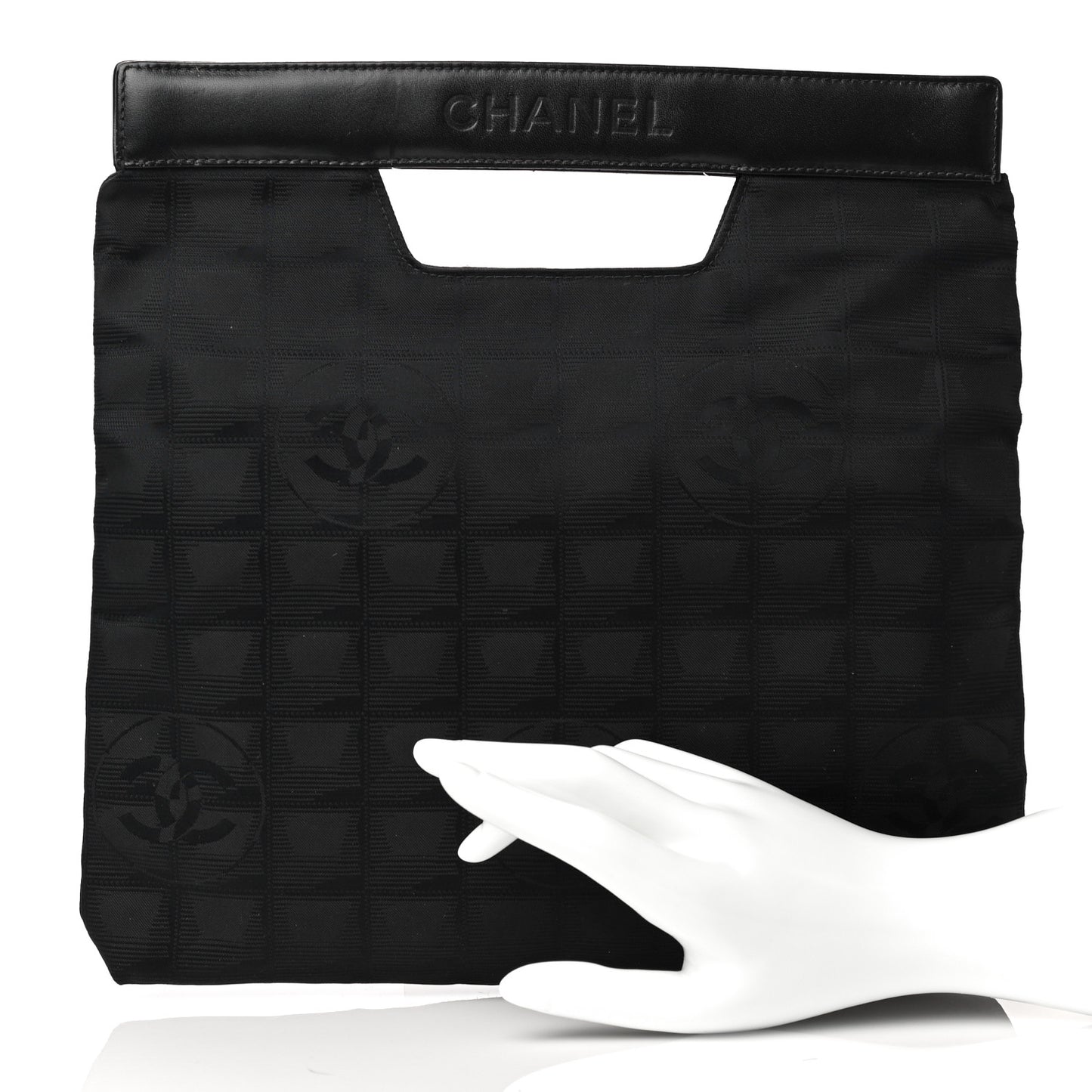 Nylon Travel Pouch Black