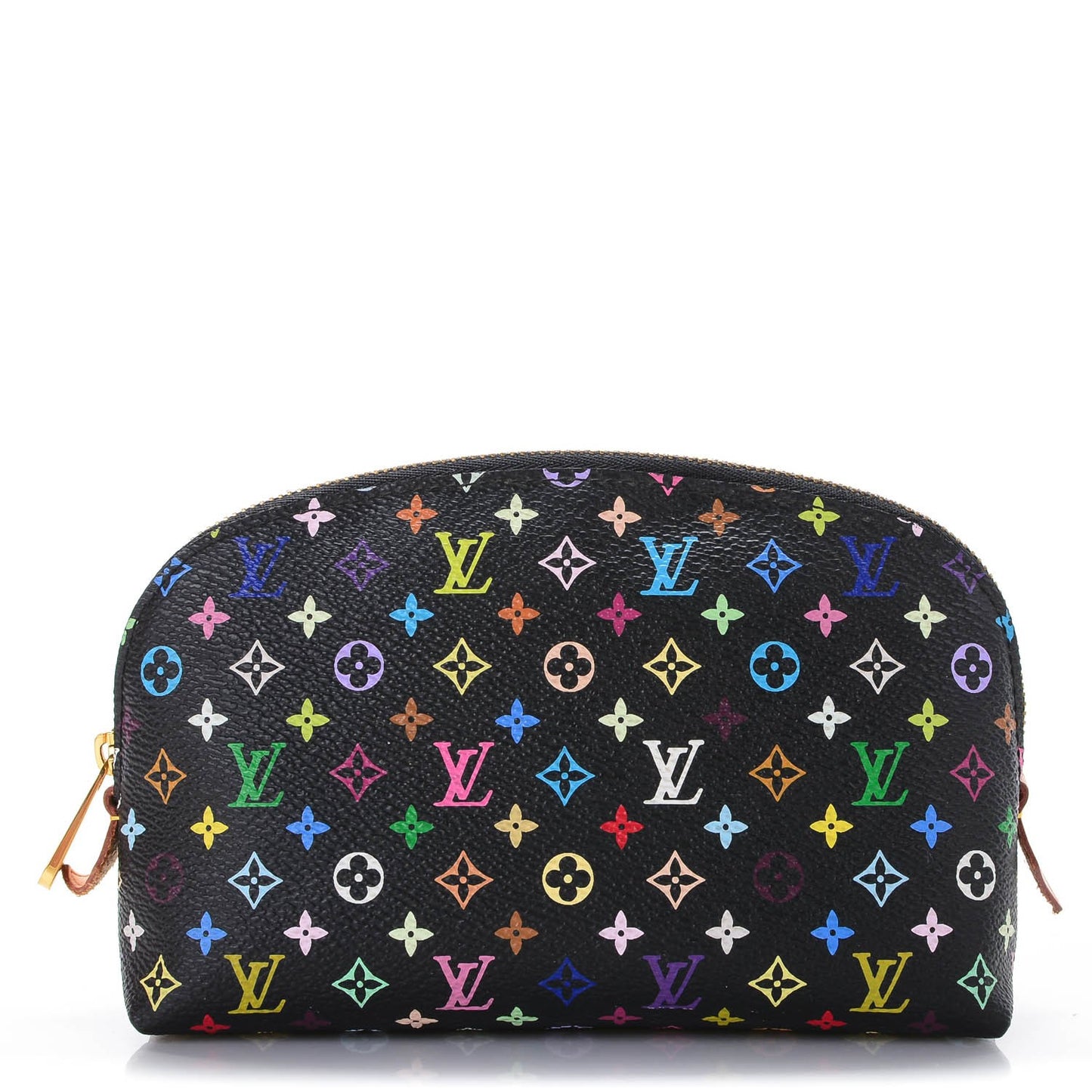 Monogram Multicolor Cosmetic Pouch Black Grenade