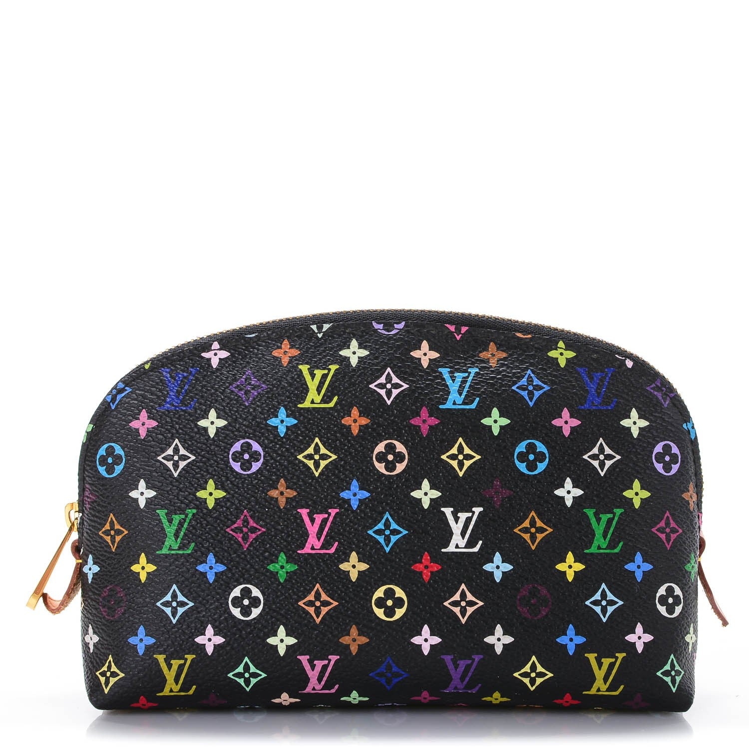 Louis Vuitton Monogram Multicolor Cosmetic Pouch Black Grenade 1 of 7