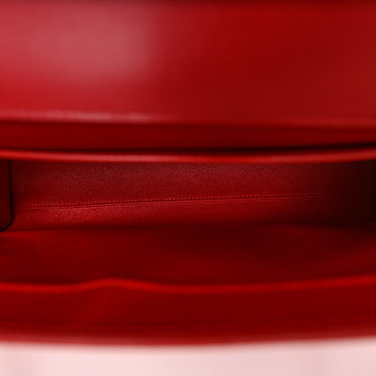 Saint Laurent Smooth Calfskin Manhattan Shoulder Bag Rouge Eros 5 of 12
