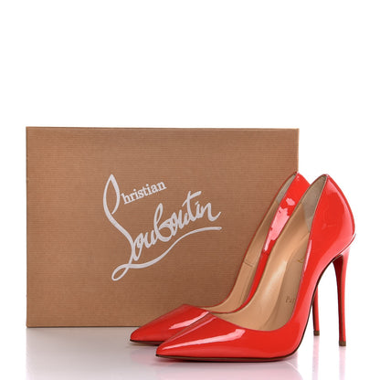 Christian Louboutin Patent So Kate 120 Pumps 36 Poppy 11 of 11