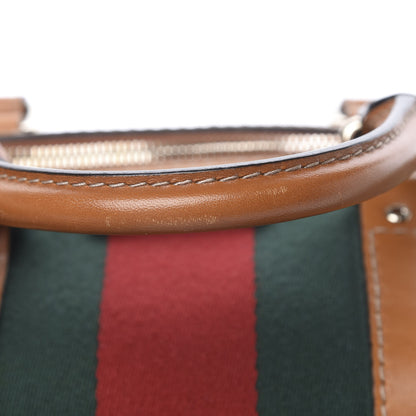 Gucci Monogram Vintage Web Medium Boston Tobacco 15 of 16