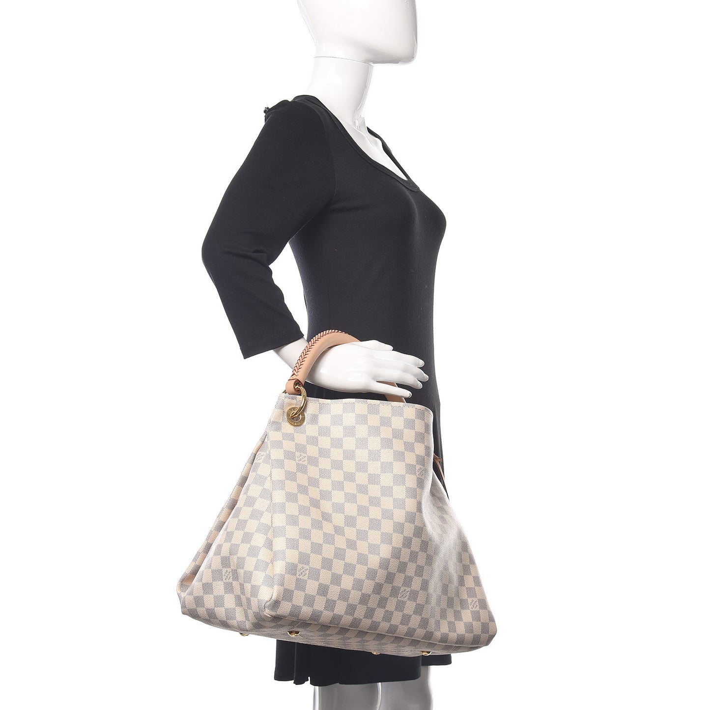 Damier Azur Artsy MM