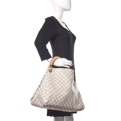 Louis Vuitton Damier Azur Artsy MM 2 of 8