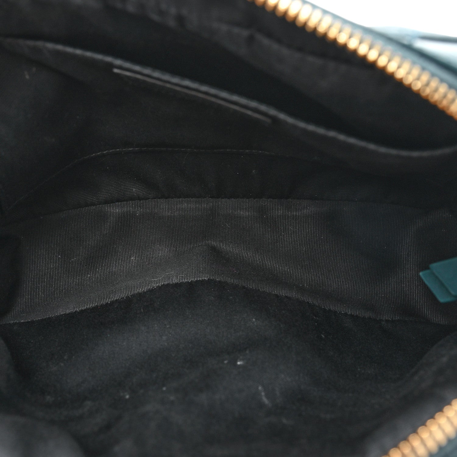 Saint Laurent Calfskin Matelasse Monogram Lou Camera Bag Turquoise 5 of 10