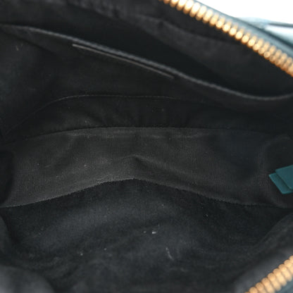 Saint Laurent Calfskin Matelasse Monogram Lou Camera Bag Turquoise 5 of 10