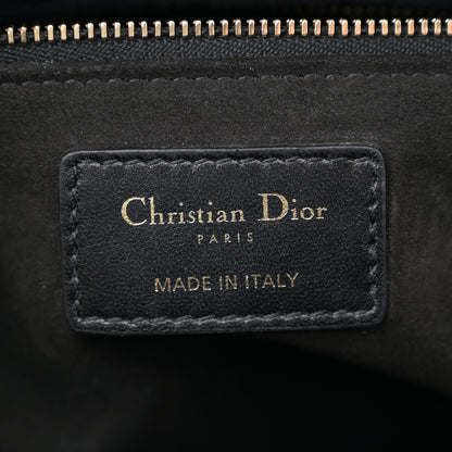 Christian Dior Lambskin Cannage Large Lady Dior Black 6 of 10
