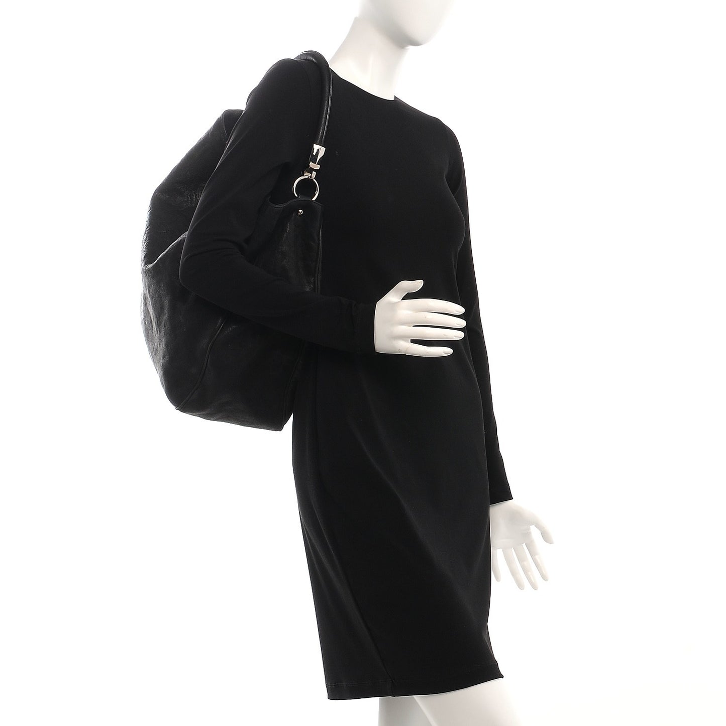 Sheepskin Large Roady Hobo Black