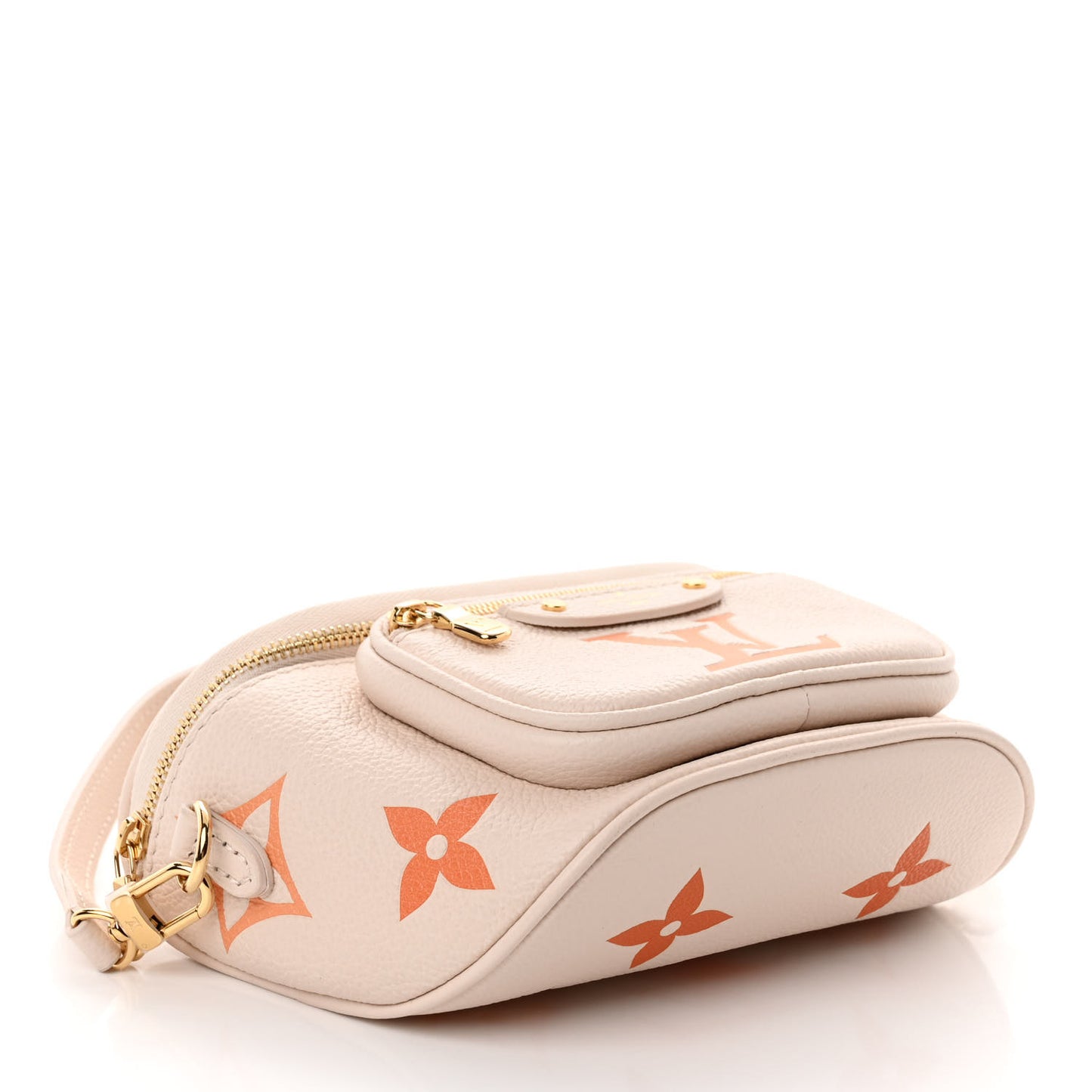 Empreinte Monogram Giant Mini By The Pool Bumbag Cream Saffron