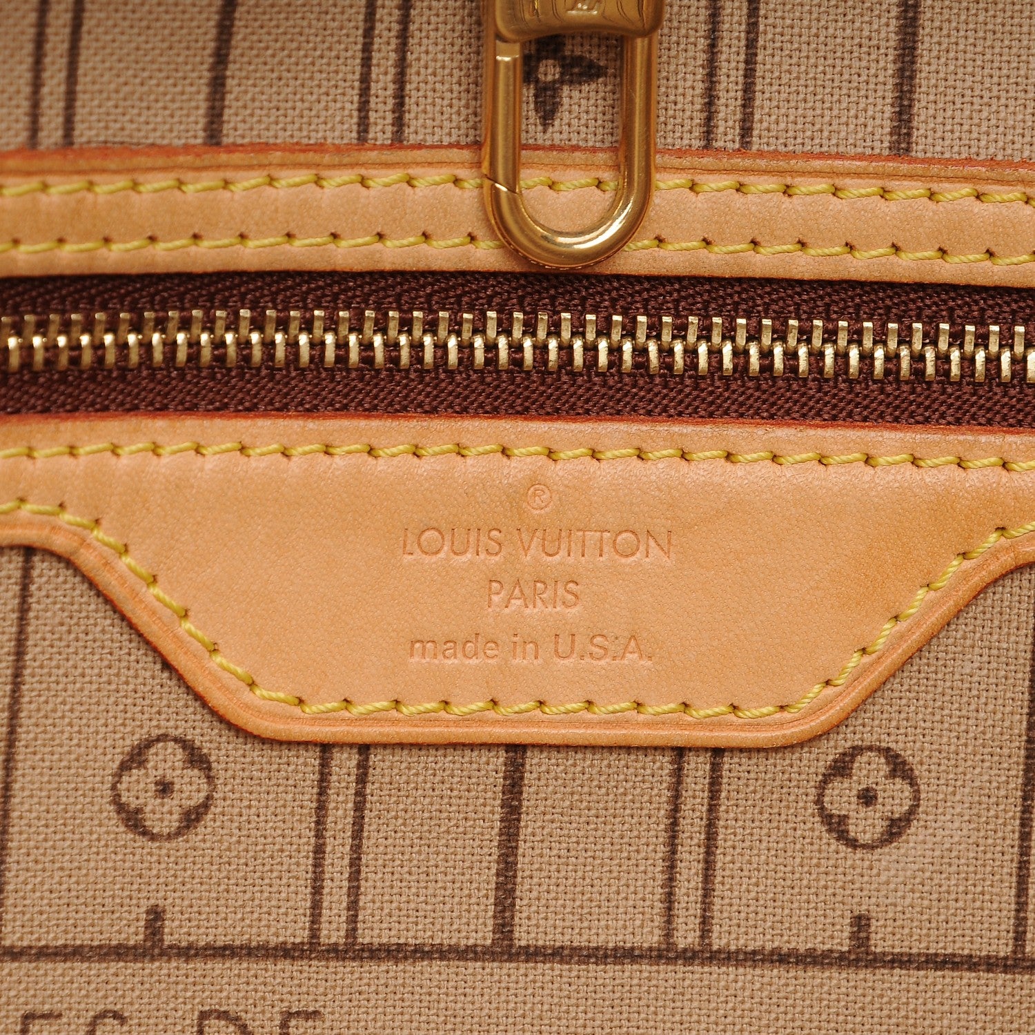 Louis Vuitton Monogram Neverfull MM 6 of 8