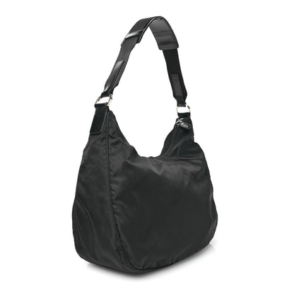 Prada Tessuto Nylon Hobo Black 3 of 10