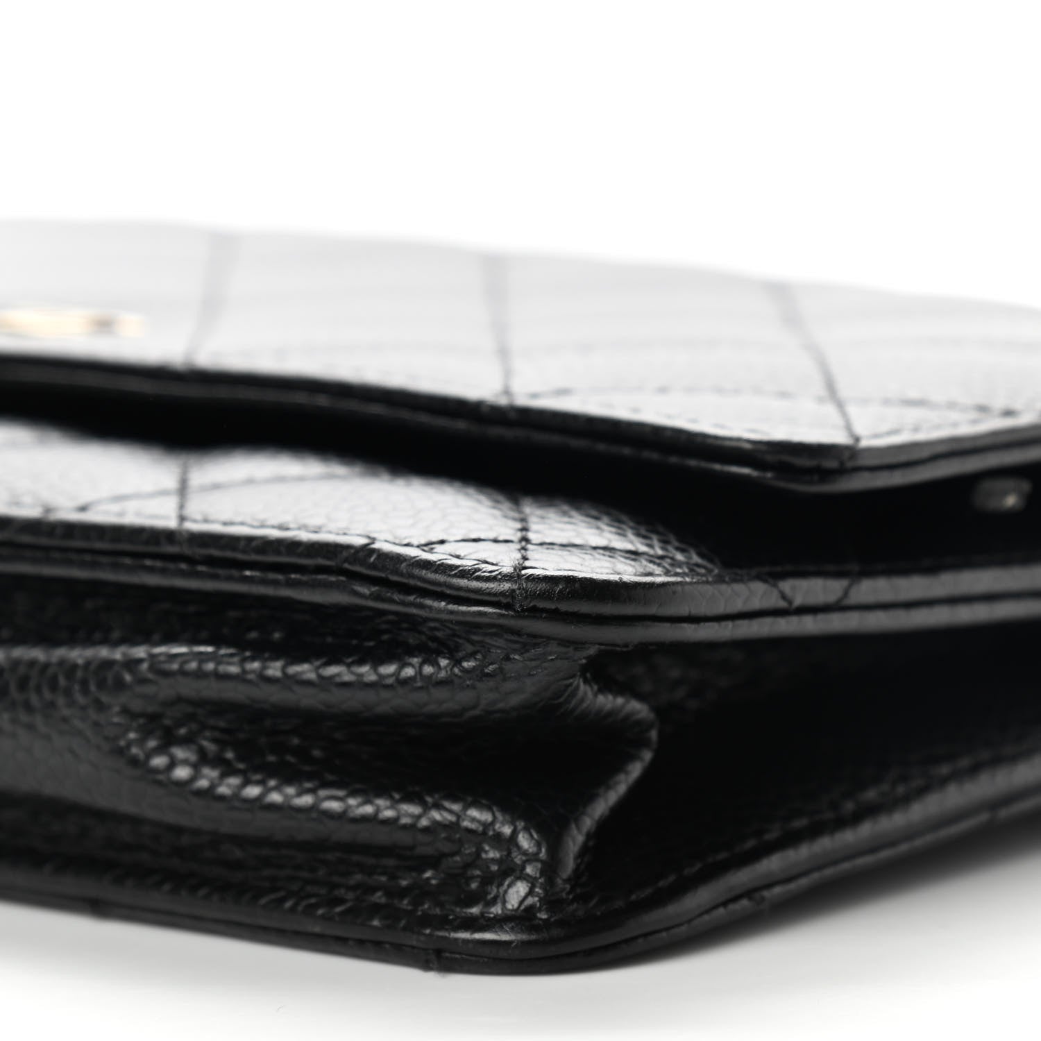 Chanel Caviar Quilted Wallet On Chain WOC Black 13 of 13