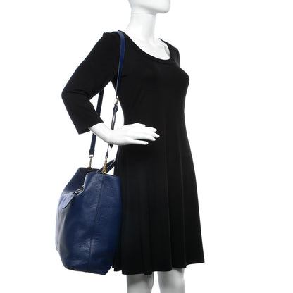 Prada Vitello Daino Shopping Tote Inchiostro 2 of 7