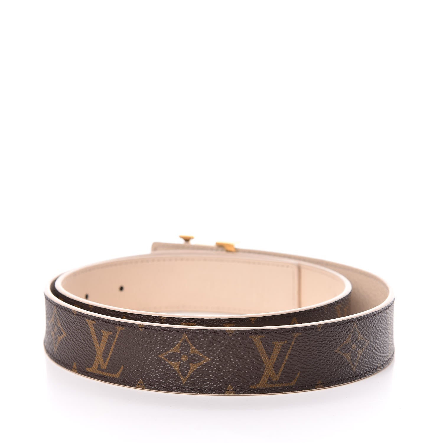 Louis Vuitton Monogram LV Initiales Belt 85 34 3 of 10