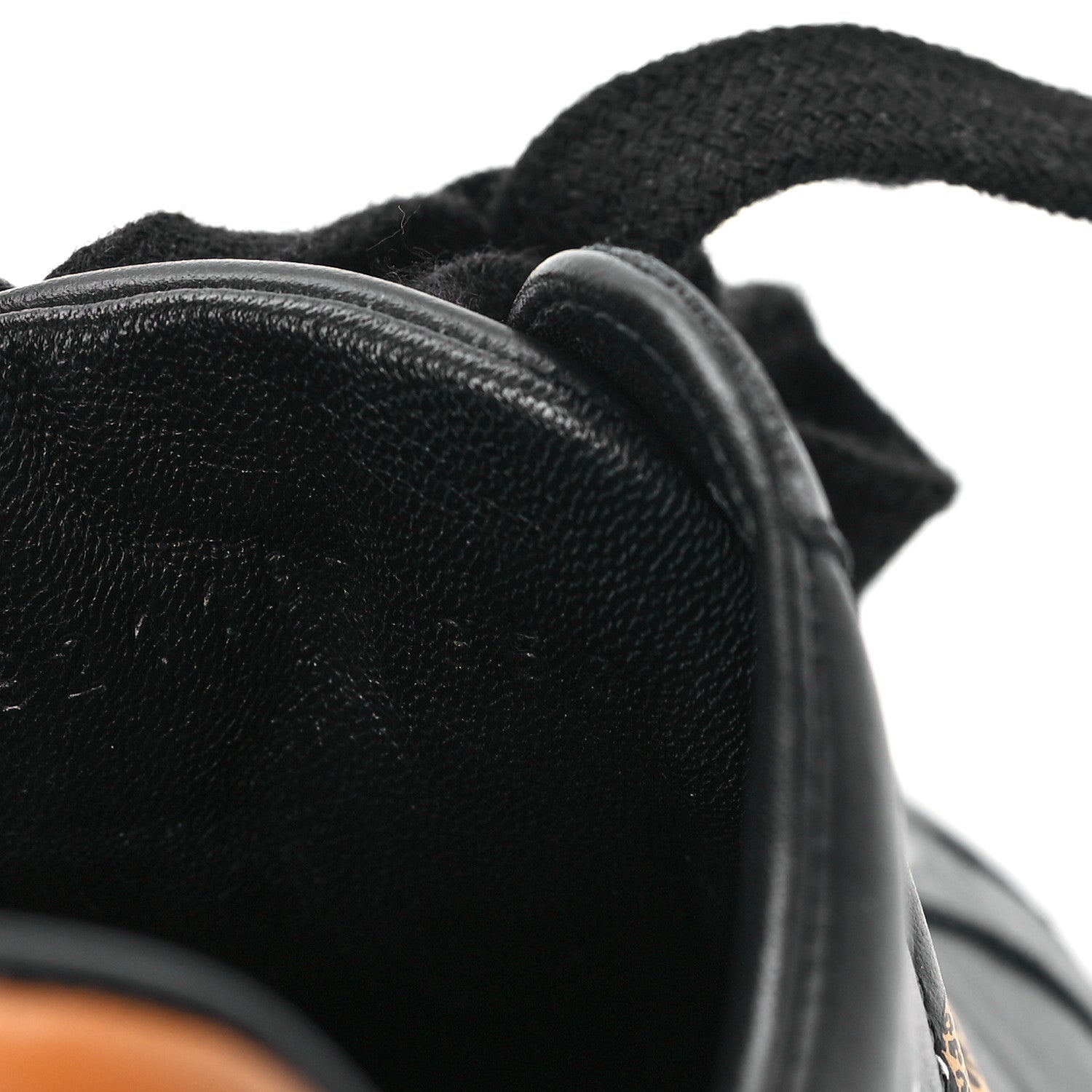 Hermes Calfskin Womens Jungle Love Voltage Sneakers 35 Black 9 of 11