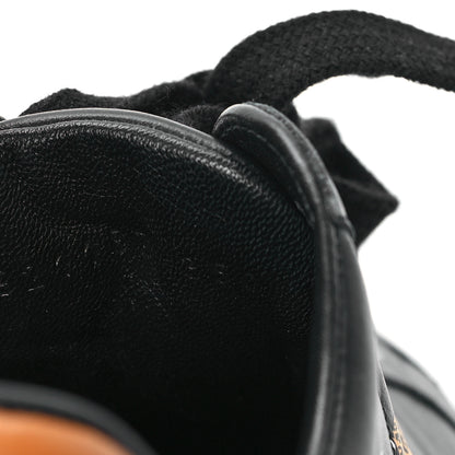 Hermes Calfskin Womens Jungle Love Voltage Sneakers 35 Black 9 of 11