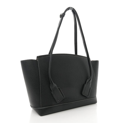 Bottega Veneta Grainy Calfskin Medium Arco Black 3 of 10