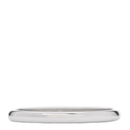 Cartier Platinum 2mm 1895 Wedding Band Ring 56 7.5 1 of 6