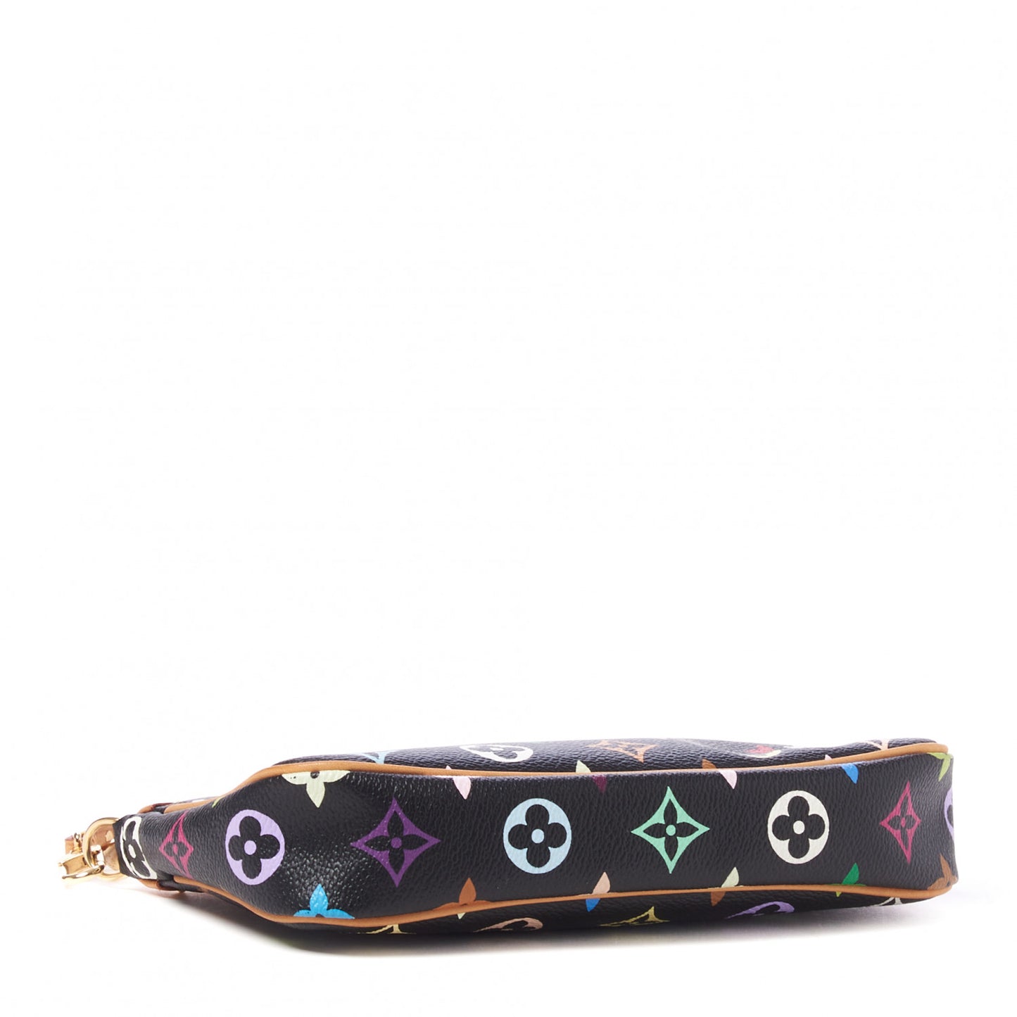Monogram Multicolor Pochette Accessories Black