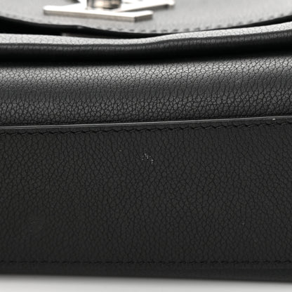 Louis Vuitton Soft Calfskin Mylockme Chain Bag BB Black 14 of 14
