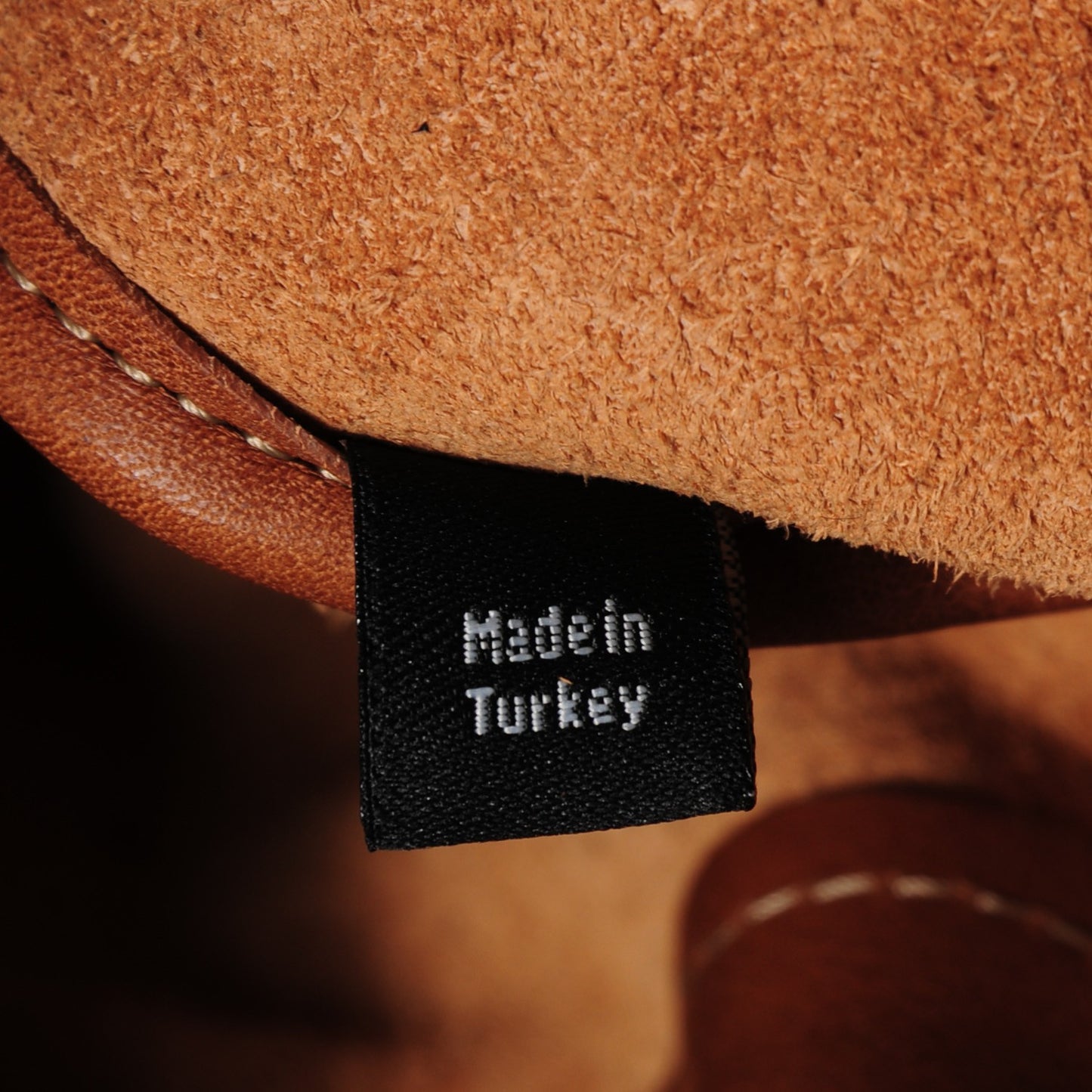 Natural Leather Small Bayswater Oak