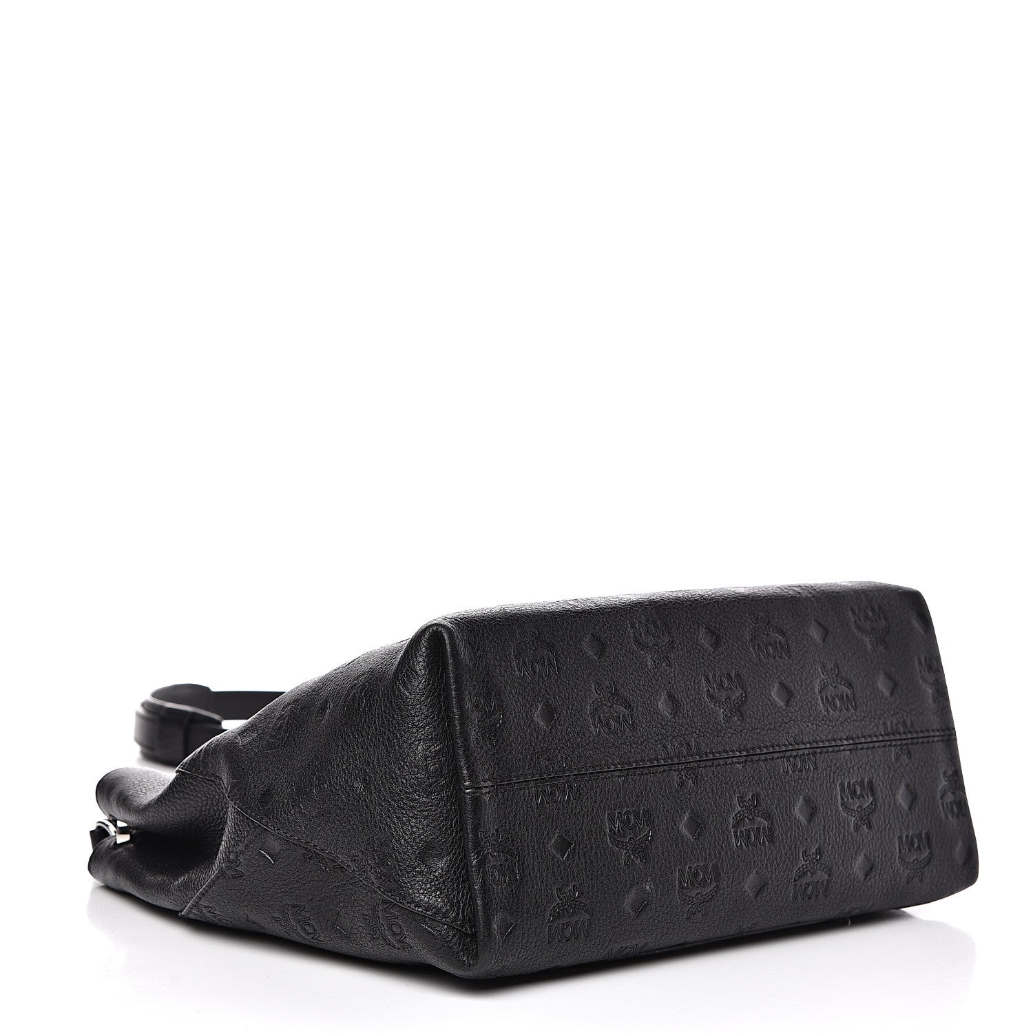 MCM Calfskin Ottomar Medium Klara Hobo Black 4 of 15