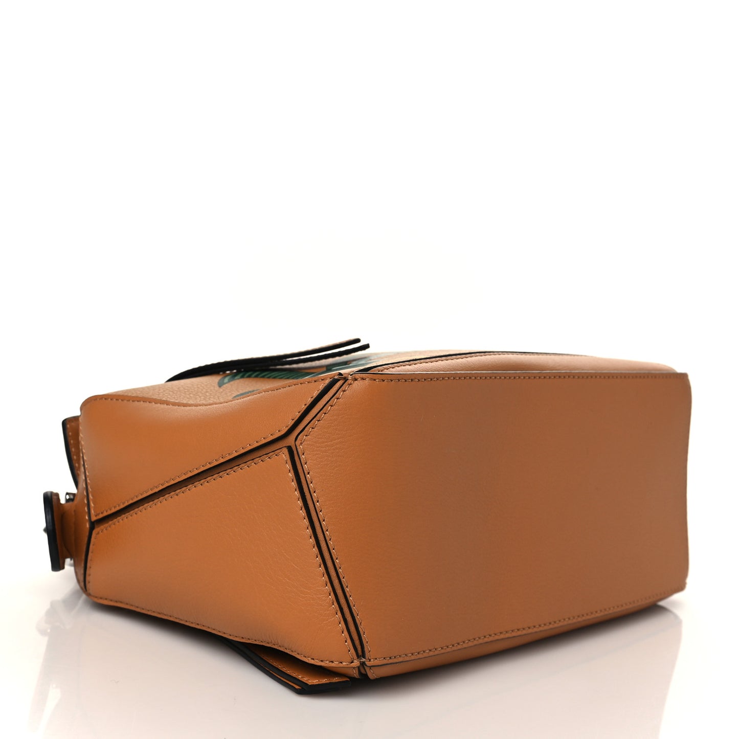 X KEN PRICE Calfskin Small La Palme Puzzle Bag