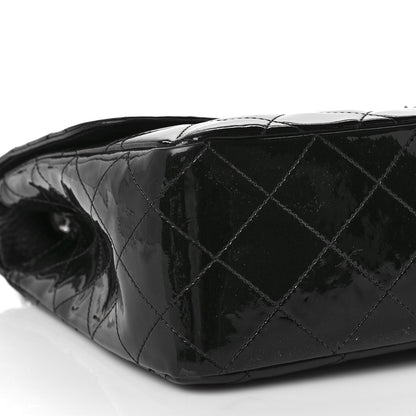 Chanel Patent Quilted Jumbo Single Flap Black 8 of 10