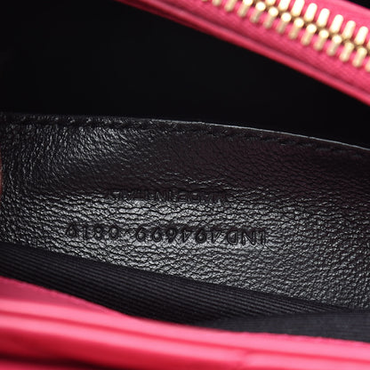Saint Laurent Calfskin Y Quilted Monogram Small Loulou Chain Satchel Fresh Fuchsia 7 of 11