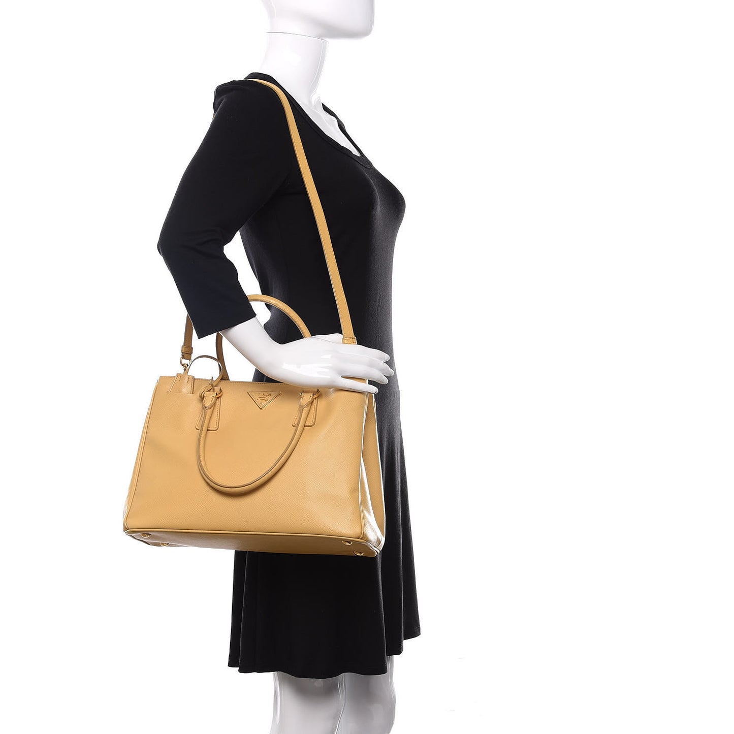 Saffiano Lux Medium Tote Ginestra